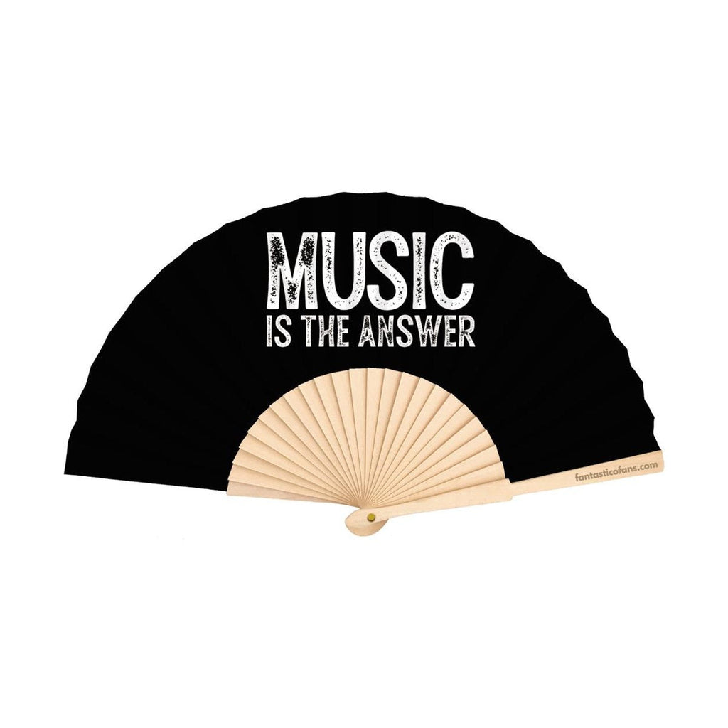 Music is the Answer 23cm Fan